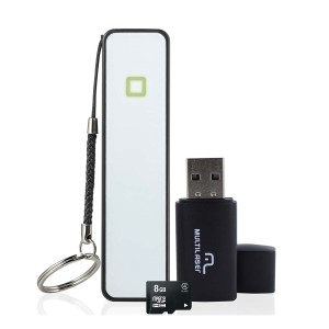 Kit Smartphone: Power Bank+pendrive+cartao De Memoria Cl4 8gb-MC200