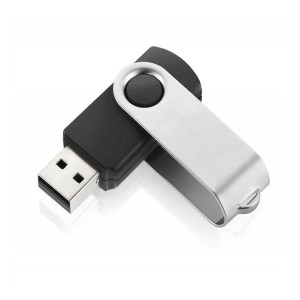 Pendrive Twist Preto Sem Embalagem / Sem Logo 4gb-PD586BU