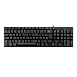 Teclado Com Fio Tf100 Usb Compacto 120cm Pt-TC193