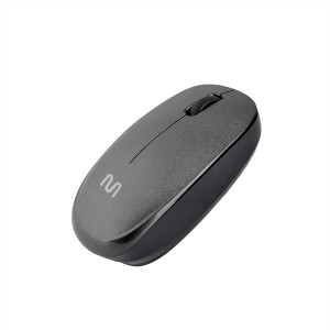 Mouse Sem Fio Ms200 Usb 1200dpi 3bot Ergonomico Pt-MO251-53107