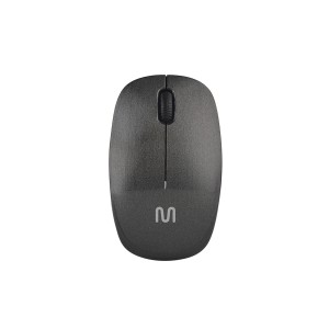 Mouse Sem Fio Ms200 Usb 1200dpi 3bot Ergonomico Pt-MO251