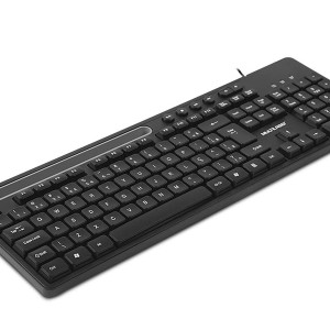 Teclado Com Fio Tm200 Usb Slim Com Slot 130cm Pt-TC262-18870