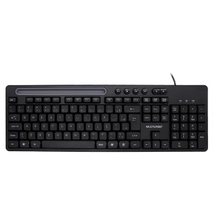 Teclado Com Fio Tm200 Usb Slim Com Slot 130cm Pt-TC262-33383