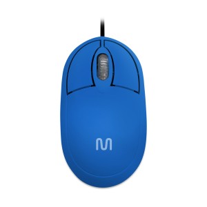 Mouse Com Fio Classic Conexão Usb 1200dpi Cabo De 120cm 3 Botões-MO305