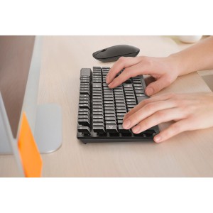 Teclado Sem Fio Ts100 Usb Teclas Flutuantes Slim Silencioso Pt-TC299-25677