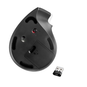 Mouse Sem Fio Ms800 Usb 1600dpi Ajustavel 6bot Vertical Silencioso Pt-MO384-55161