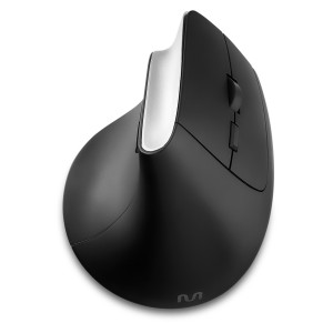 Mouse Sem Fio Ms800 Usb 1600dpi Ajustavel 6bot Vertical Silencioso Pt-MO384