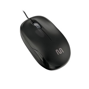 Mouse Com Fio Mf200 Usb 1200dpi 3bot Compacto 120cm Pt-MO255-88605