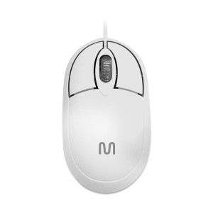 Mouse Com Fio Classic Conexão Usb 1200dpi 3 Botões-MO302