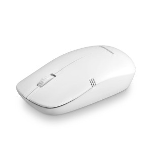 Mouse Sem Fio Light Conexão Usb 3 Botões Design Slim Branco-MO286-61228