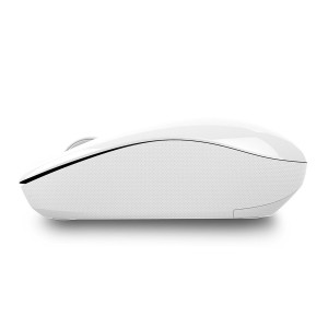 Mouse Sem Fio Slide Conexão Usb 1200dpi 3 Botões C/ Pilha Inclusa Branco-MO310-15141