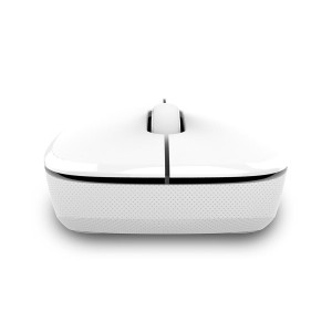 Mouse Sem Fio Slide Conexão Usb 1200dpi 3 Botões C/ Pilha Inclusa Branco-MO310-25172