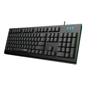 Teclado Com Fio Nk1800 Rapoo Cabo De 150cm E Membrana Anti-oxidante Usb-RA018-12464