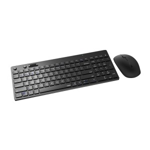 Kit Teclado Sem Fio 8050t Rapoo 1300 Teclas Multimidia-RA003