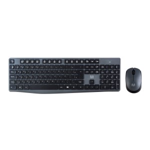 Kit Combo Teclado E Mouse Sem Fio Concavo Multimídia Conexão Usb 1600dpi-TC245