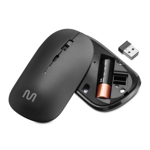 Mouse Sem Fio Ms700 Multimode 1600dpi Ajustavel Slim Silencioso-MO331-55014