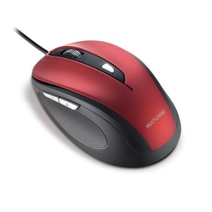 Mouse Com Fio Comfort Conexão Usb Dpi Ajustável 6 Botões-MO243