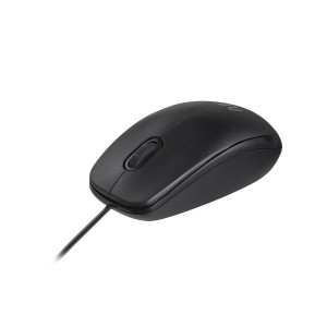 Kit Combo Teclado E Mouse Com Fio Cf300 Teclas Silenciosas Preto-TC310-32894