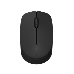 Mouse Sem Fio M1002.4ghz + Bt Conecta Até 3 Dispositivos Preto-RA009