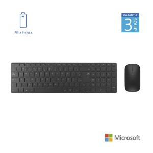 Kit Teclado Bluetooth Teclas E Mouse Sensor Bluetrack Ambidestro-7N900005