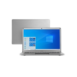 Notebook 13.3pol 4gb 64gb(32+32sd) Win10 Prata-PC222