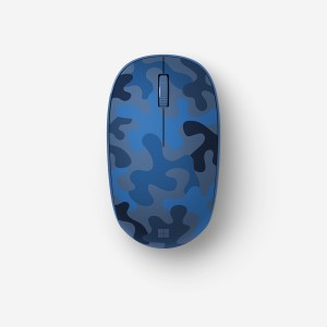 Mouse Sem Fio Camo Microsoft Bluetooth 5.0 Azul-8KX00002