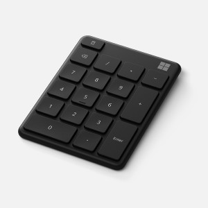 Teclado Númerico Sem Fio Bluetooth Preto Microsoft - 23o-00014-23O00014-36847