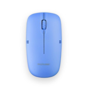 Mouse Sem Fio Light Conexão Usb Design Slim Azul-MO288