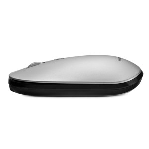 Mouse Sem Fio Slim Multimode 2.4ghz Silencioso Cinza-MO332-56742