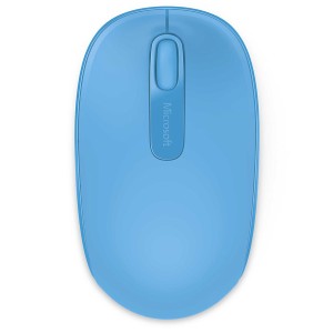 Mouse Sem Fio Mobile 1850 Microsoft Ambidestroazul Claro-U7Z00055