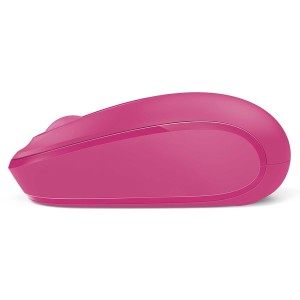 Mouse Sem Fio Mobile 1850 Microsoft 3 Bot 1000dpi Ambidestro Usb Rosa-U7Z00062-54557