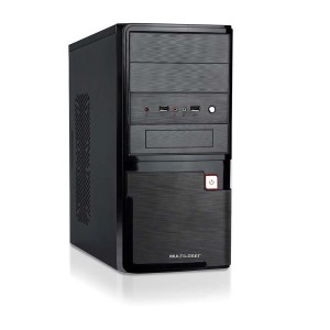 Gabinete Micro Atx Com Fonte 200w 1 Baia Preto-GA145