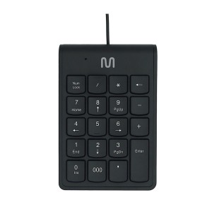 Teclado Numerico Com Fio Tfn100 Usb Tecla000 Compacto 120cm Pt-TC227