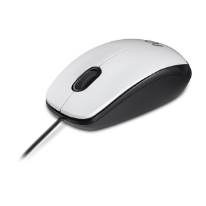 Mouse Com Fio Mf400 Usb 1200dpi 3bot Slim Silencioso 180cm Branco-MO389-35552