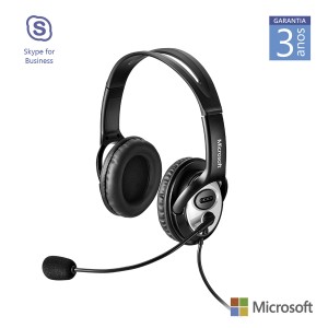 Headset Lifechat Lx3000 Microsoft Com Cancelamento De Ruído-JUG00013