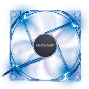 Cooler Fan 12x12 Cm C/ Led Azul-GA135