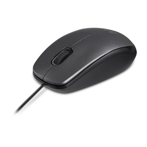 Mouse Com Fio Mf400 Usb 1200dpi 3bot Slim Silencioso 180cm Cinza-MO387-23007