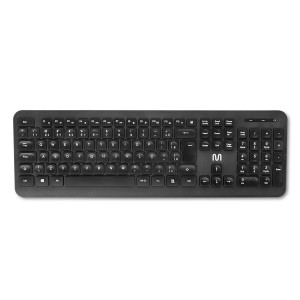 Teclado Sem Fio Ts200 Usb Teclas Concavas Slim Silencioso Pt-TC297