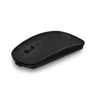 Mouse Sem Fio Ms600 Usb 2400dpi Ajustavel 4bot Slim Silencioso Recarregavel Pt-MO290-26035