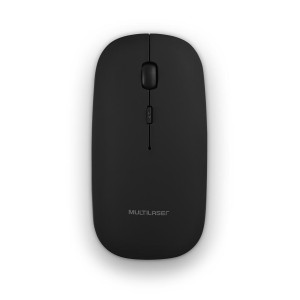 Mouse Sem Fio Ms600 Usb 2400dpi Ajustavel 4bot Slim Silencioso Recarregavel Pt-MO290