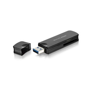 Leitor De Cartão De Memória Sd Portátil Usb 3.0 Preto-AC290