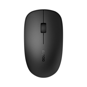 Mouse Sem Fio M200 Rapoo 2.4ghz Até 3 Dispositivos Preto-RA011