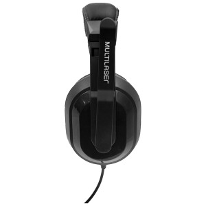 Headset Com Fio Hf400 Mono Auricular Ajustável 45mw Preto-PH374-95127