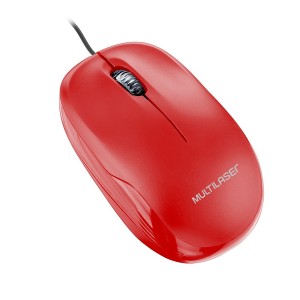 Mouse Com Fio Mid 1200dpi Conexão Usb Cabo De 120cm 3 Botões-MO292