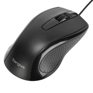 Mouse Com Fio Targus 3 Bot Scroll 1000dpi Cabo De 152cm-AMU81-11193