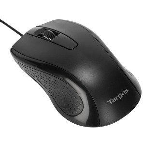 Mouse Com Fio Targus 3 Bot Scroll 1000dpi Cabo De 152cm-AMU81-12474