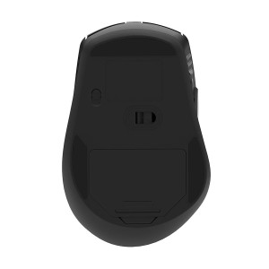 Mouse Sem Fio Pro Conexão Usb6 Botões Ergonômico Preto-MO311-18174