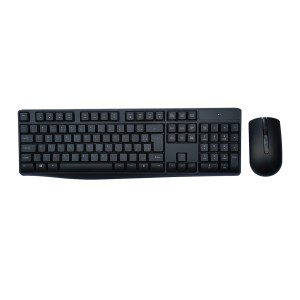 Kit Teclado E Mouse Sem Fio Design Slim 12 Teclas Multimídia-TC269