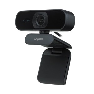 Webcam C260 Rapoo 1080p 360° Usb Preto Controle Cabo De 150cm-RA021-32075