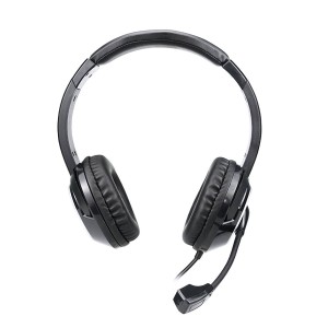 Headset Com Fio Hf600 P3 Microfone 40mm 100mw Preto-PH427